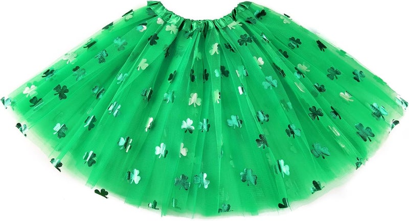 Lainlight Store Tutus for Women, Adult Tutu Skirts for Women 4 Layered Classic Elastic Tulle Tutu Skirts Party Festival Running - Image 1